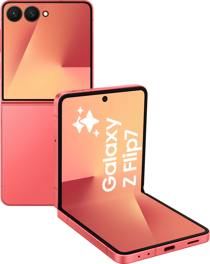 Samsung Galaxy Z Flip7 (256GB) Coralred