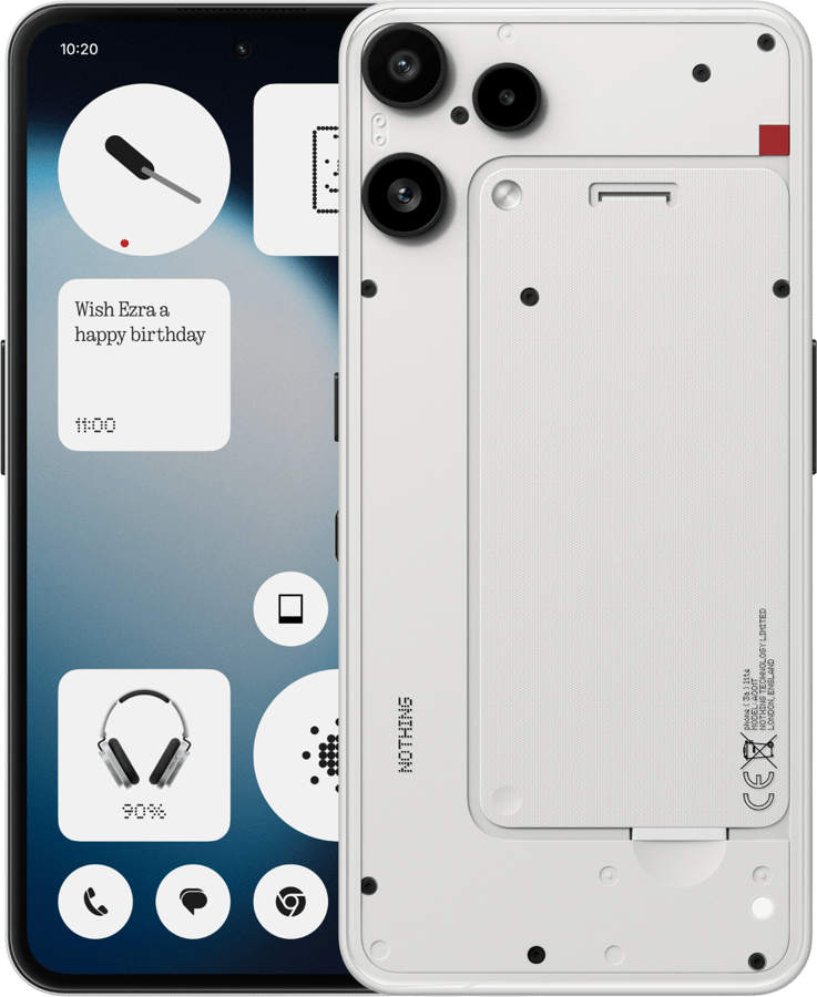 Nothing Phone (3a) Lite 8+128GB Vit