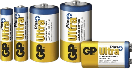 GP Ultra Plus Alkaliska AAA-batterier (LR03) 10-P
