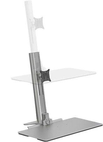 M Easy Stand Desktop Silver