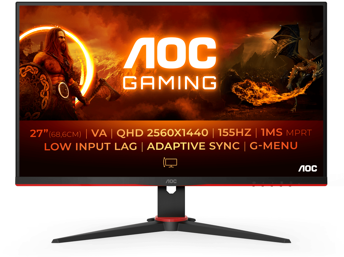 AOC 27" Q27G2E VA QHD 155 Hz