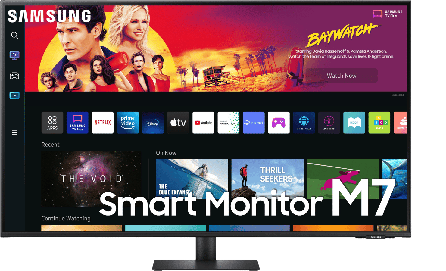 Samsung 43'' Smart Monitor M7 Svart