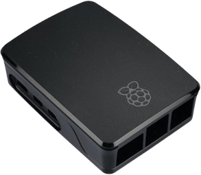 Raspberry Pi 5 Case Svart/Grå