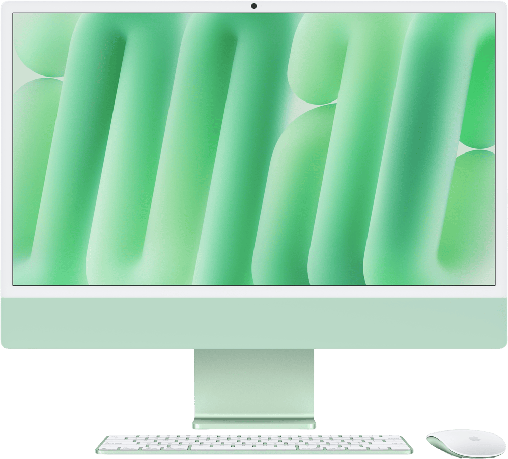 Apple iMac - M4 | 16GB | 10-kärnig grafik | 512GB | Grön