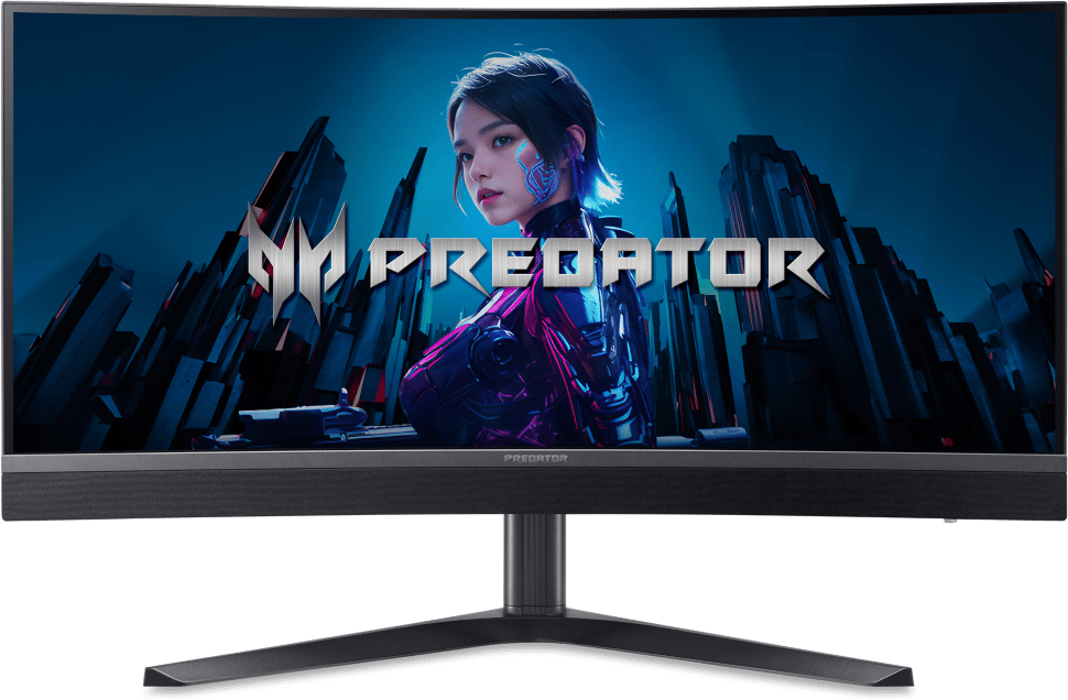 Acer 34" Predator X34V3 Mini LED WQHD (1500R) 180 Hz USB-C