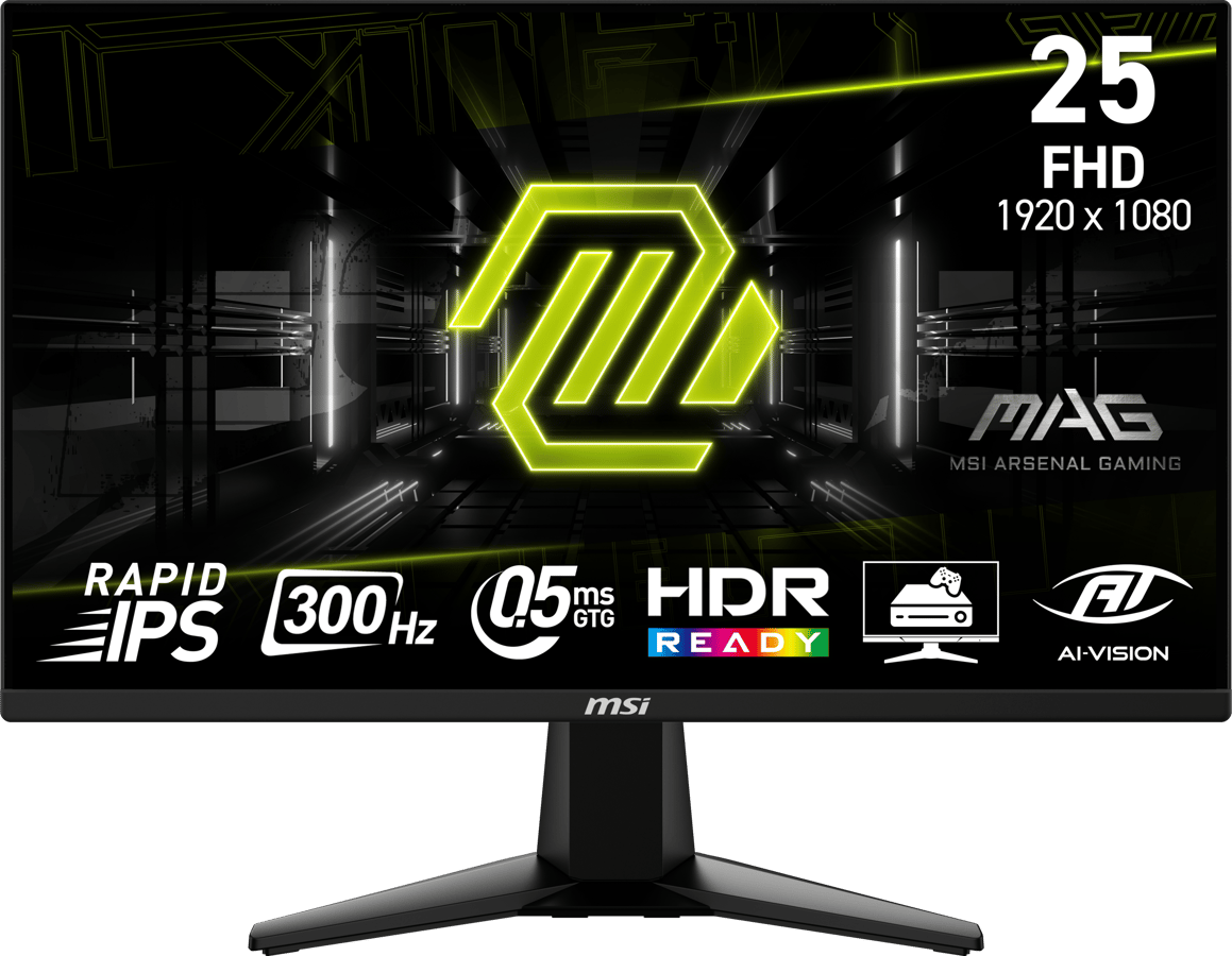 MSI 25" MAG 255XF IPS 300 Hz