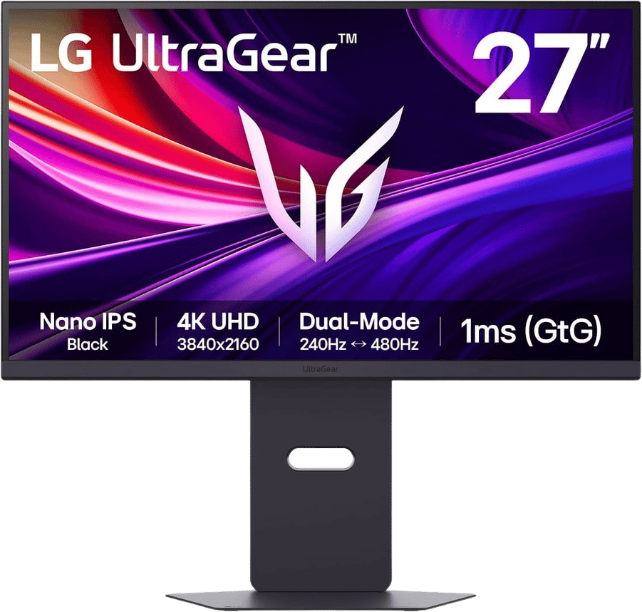 LG 27" UltraGear 27G850A Nano IPS Black 4K 240/480 Hz Dual Mode