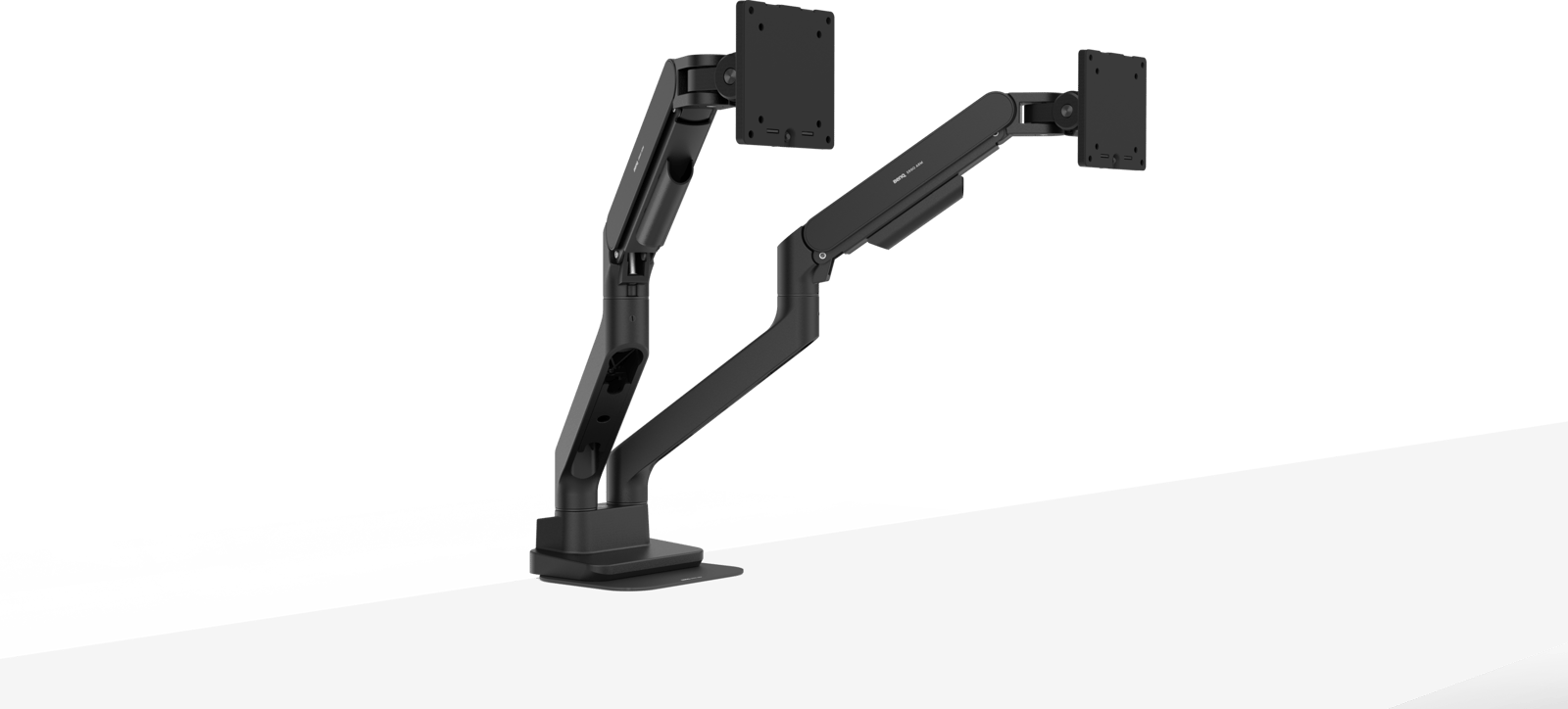 BenQ BDH01 Gas Spring Ergo Dual Arm Svart