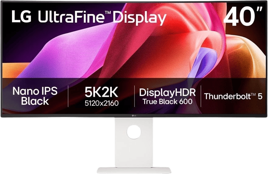 LG 40" UltraFine 40WT95UF Nano IPS Black WUHD (2500R) 120 Hz Thunderbolt