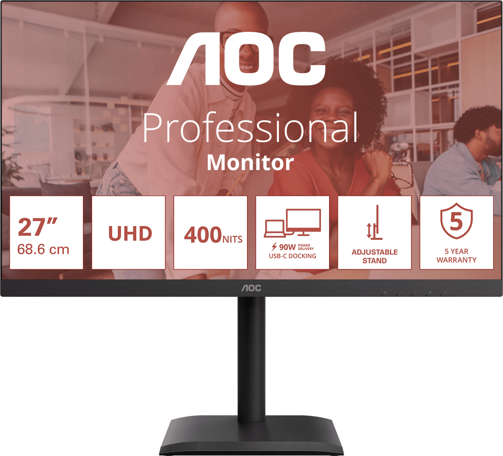 27" U27E4CV IPS 4K USB-C