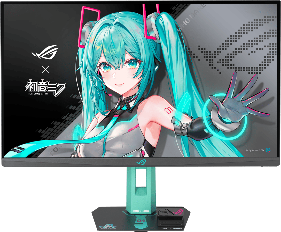 ASUS 27" ROG Strix XG27ACMEG-G Hatsune Miku Edition IPS QHD 260 Hz
