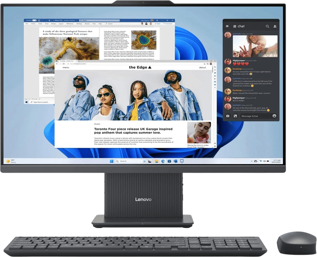 Lenovo IdeaCentre AIO - 27" | Ryzen 5 | 16GB | 512GB