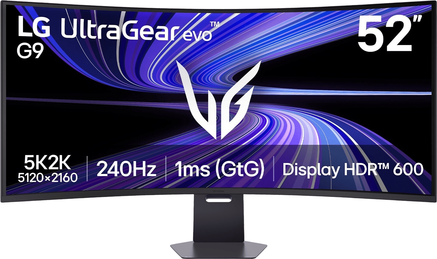 LG 52" UltraGear evo 52G930B VA UWHD (1000R) 240 Hz USB-C