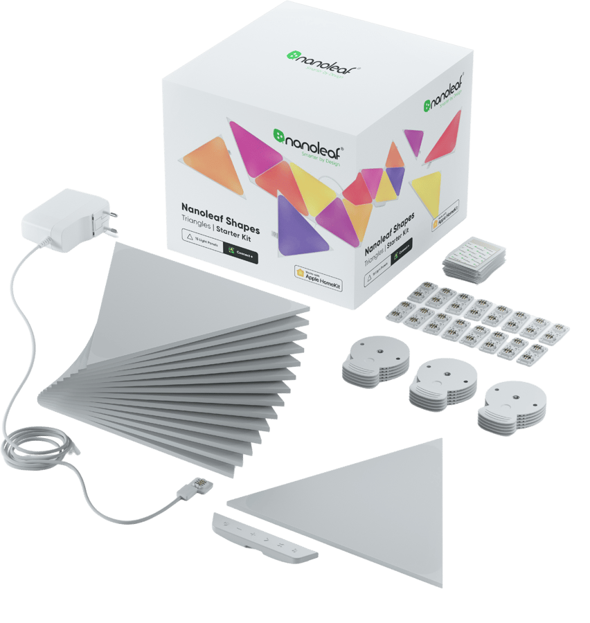 Nanoleaf Shapes Triangles Startkit - 15 Paneler