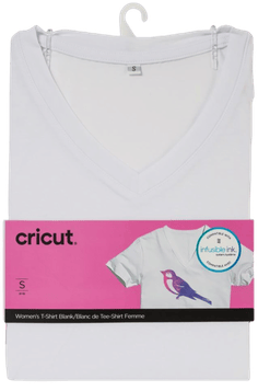 Cricut Infusible Ink Women's White T-Shirt (S)