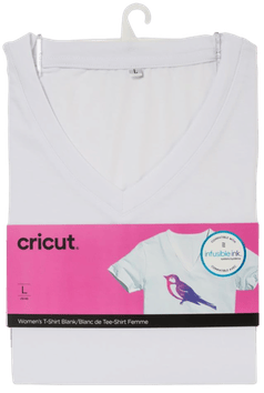 Cricut Infusible Ink Women's White T-Shirt (L)