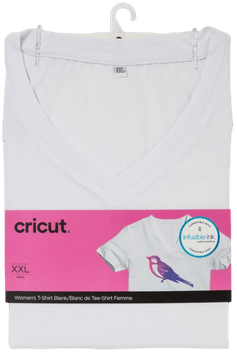 Cricut Infusible Ink Women's White T-Shirt (XXL)