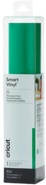 Cricut Smart Vinyl Permanent 33x366cm 1 ark Grön