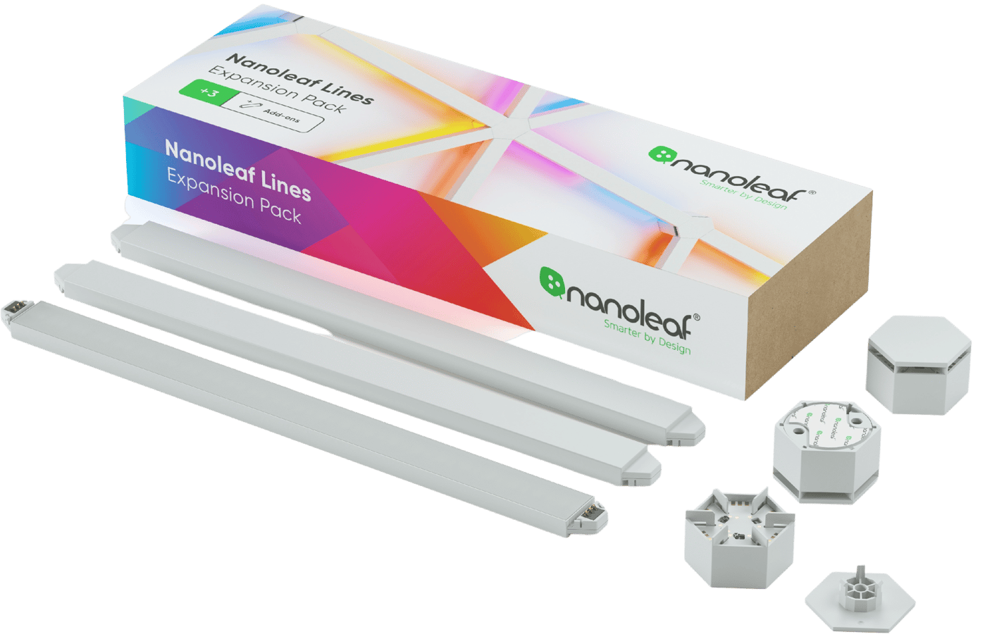 Nanoleaf Lines Expansion Pack 3 Paneler