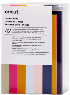 Cricut Insert Cards Sensei R10 (8,9 cm x 12,4 cm) 42-pack