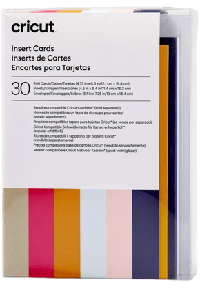 Cricut Insert Cards Sensei R40 (12,1 cm x 16,8 cm) 30-pack
