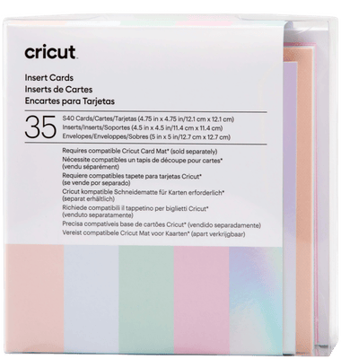 Cricut Insert Cards Princess S40 (12,1 cm x 12,1 cm) 35-pack