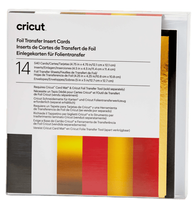 Cricut Insert Cards FOIL Royal Flush S40 (12,1 cm x 12,1 cm) 14-pack