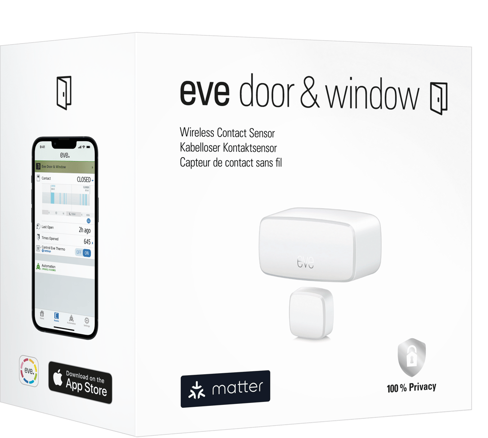 Eve Door & Window, Wireless Contact