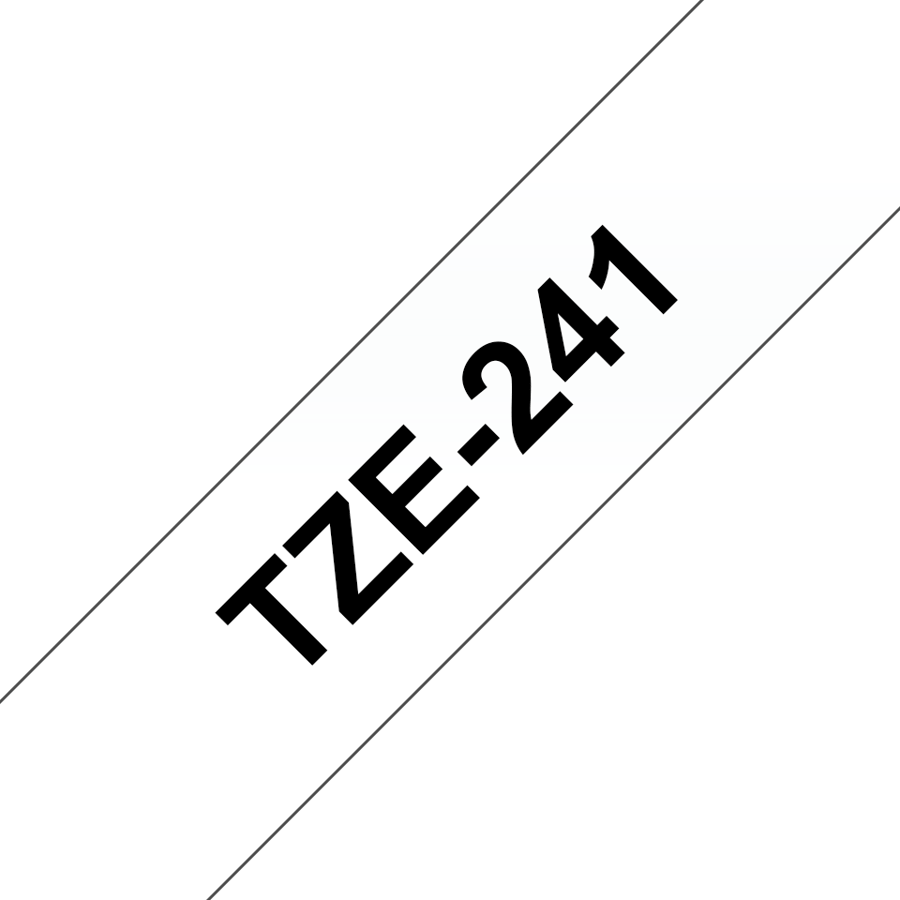 Brother TZE241 (laminerad tejp 18mm)