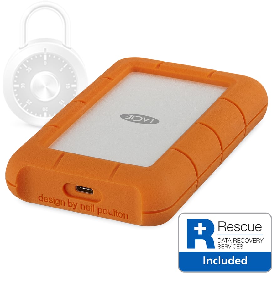 LaCie Rugged SECURE 2TB