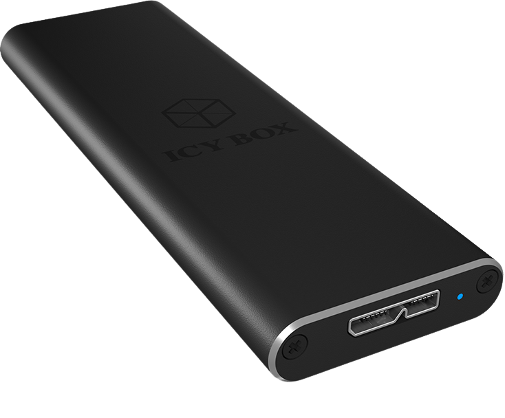 Icy Box externt SATA M.2-kabinett USB 3.0
