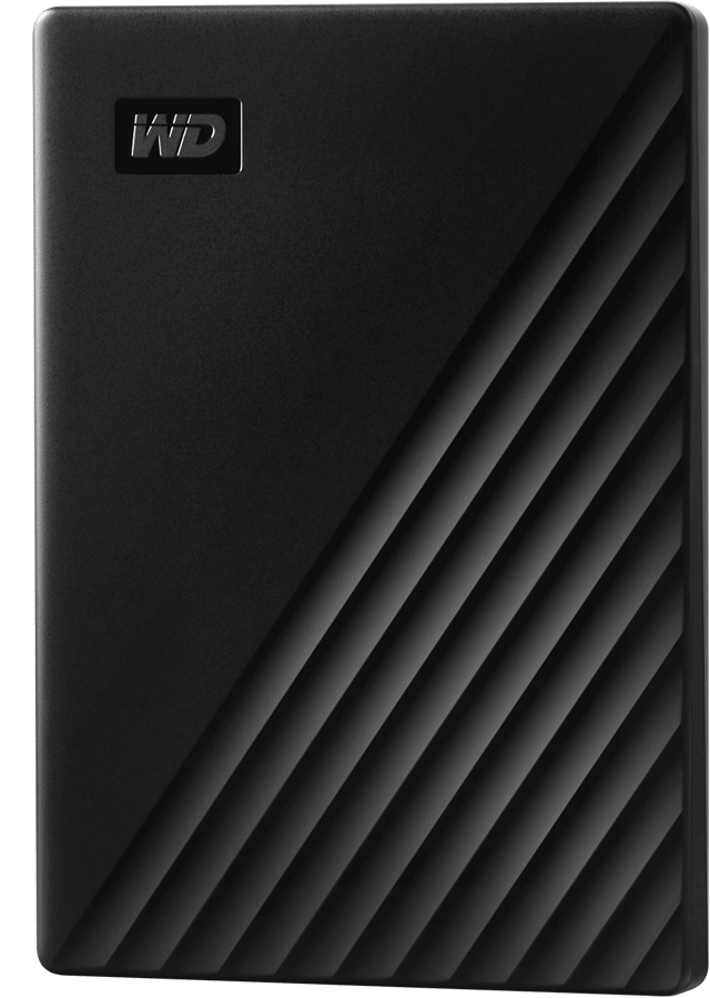 WD My Passport (2019) 1TB Svart
