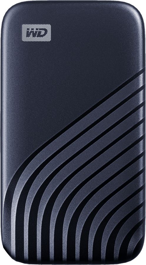 WD My Passport SSD 500GB Midnattsblå