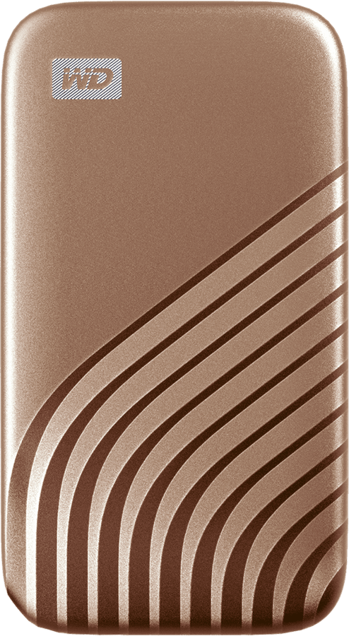 WD My Passport SSD 1TB Guld