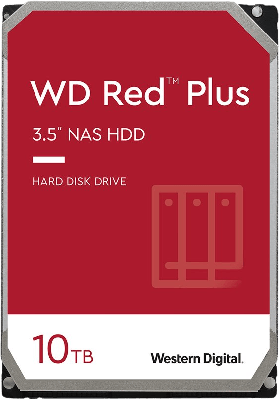 WD Red Plus 10TB 7200rpm 256MB
