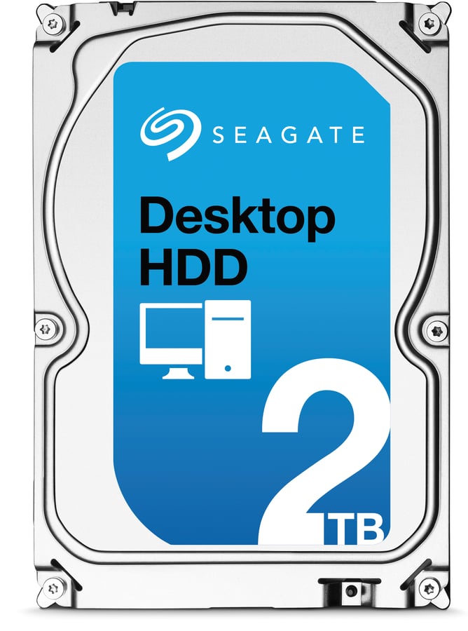 3,5 Zoll SATA, 6GB/s, 64 MB Cache Seagate Desktop ST2000DM001 HDD 2 TB Interne Festplatte