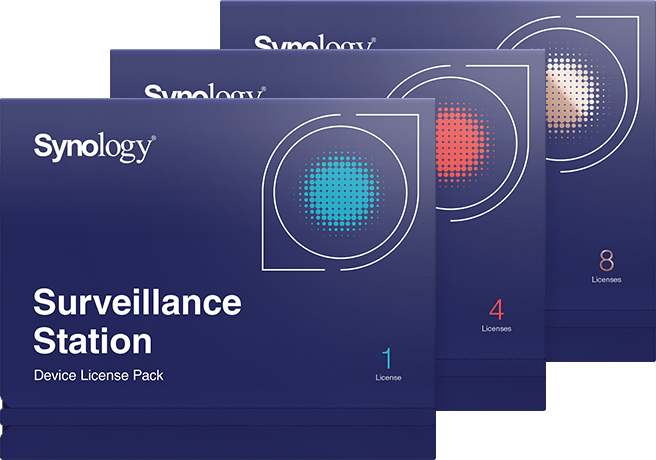 Synology Surveillance Device License Pack - licens - 1 kamera