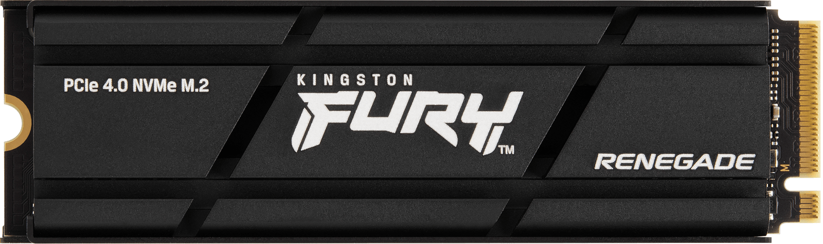 Kingston Fury Renegade M.2 NVMe SSD Gen 4 500GB Med Värmespridare