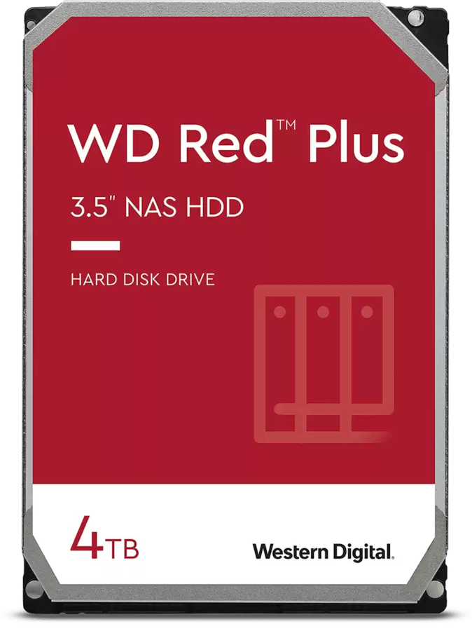 WD Red Plus 4TB 5400rpm 256MB