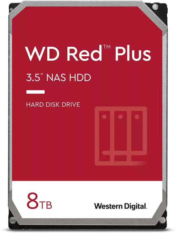 WD Red Plus 8TB 5640rpm 256MB