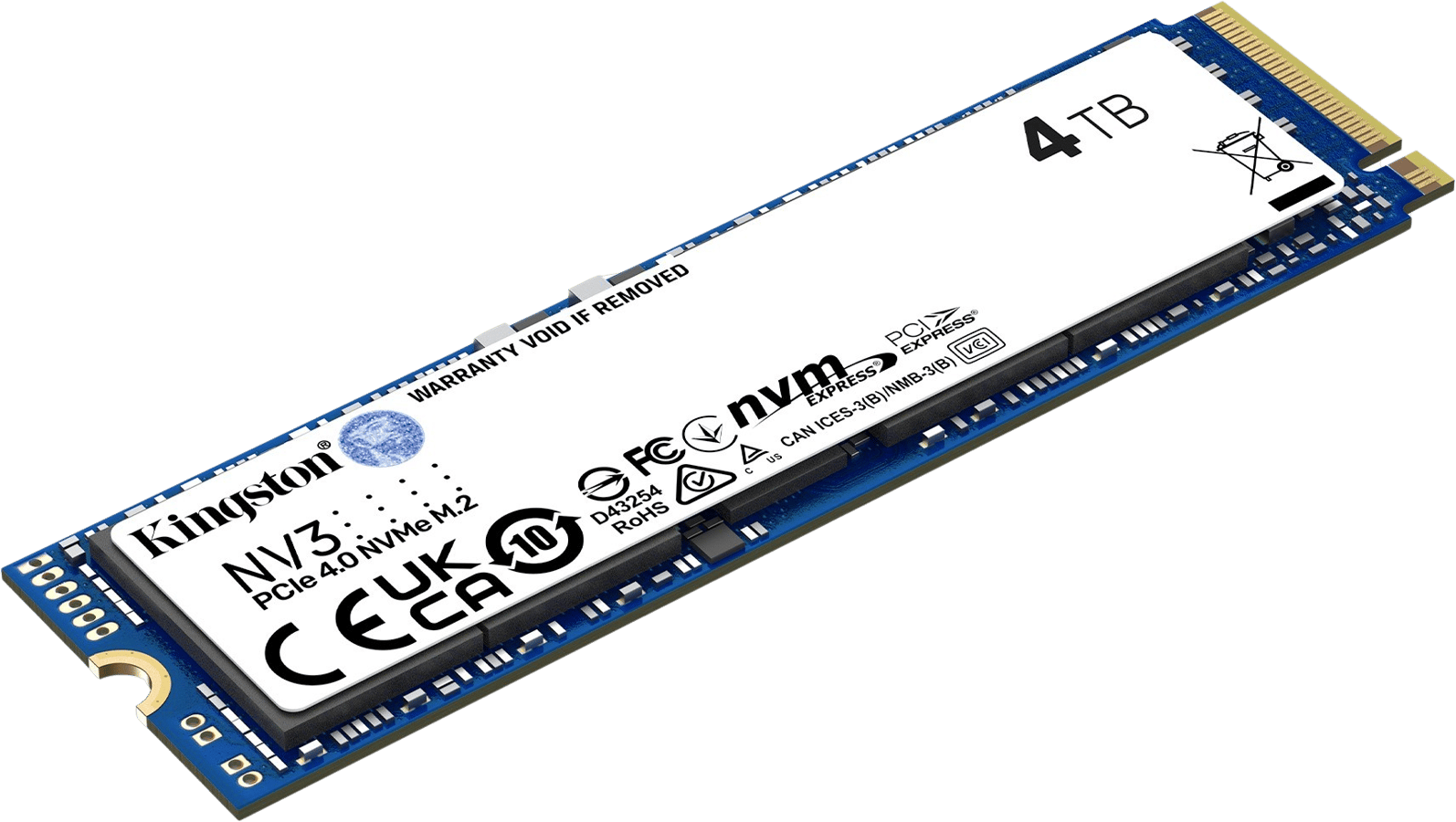 Kingston NV3 M.2 NVMe Gen 4 4TB