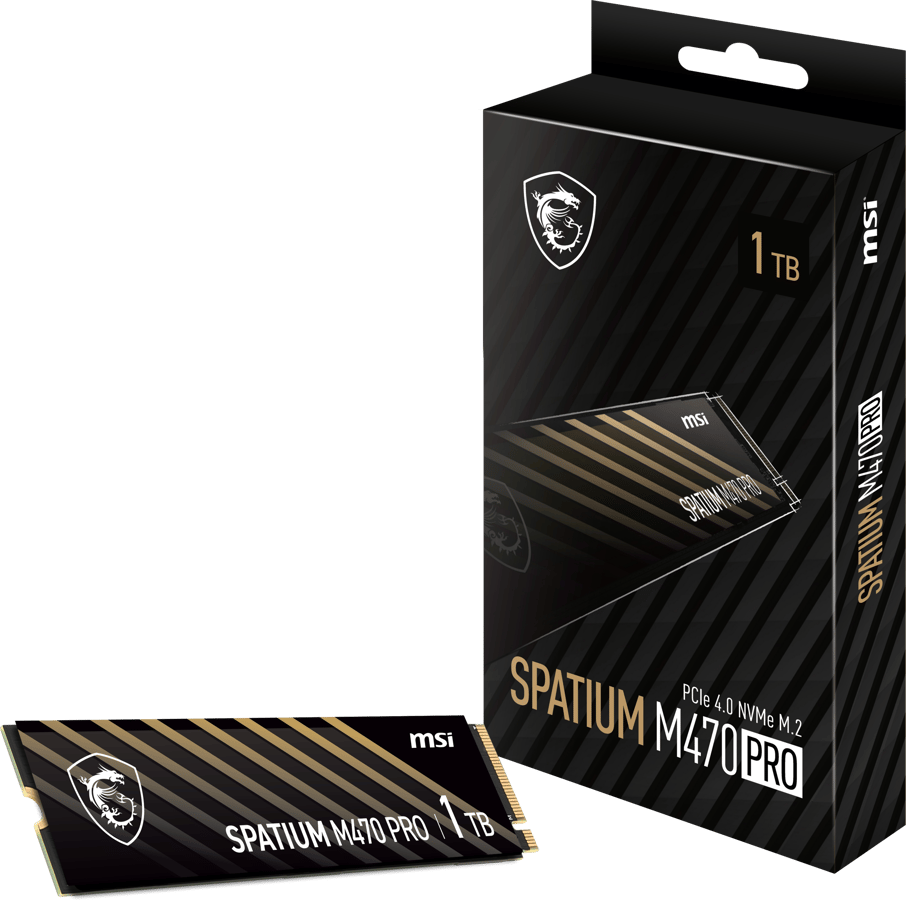 MSI Spatium M470 Pro PCIe 4.0 NVMe 1TB