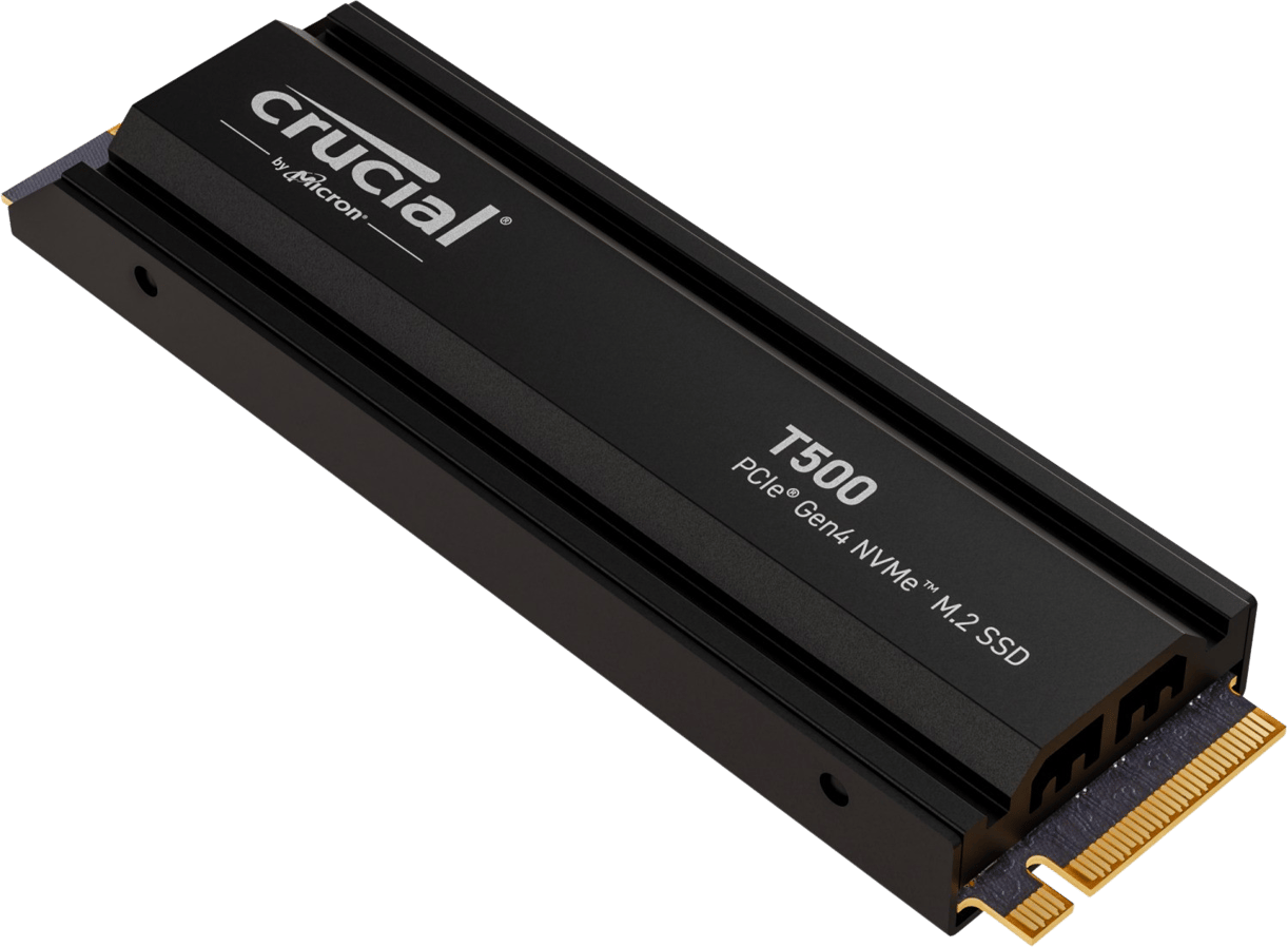 Crucial T500 4TB M.2 NVMe PCIe Gen 4 HS