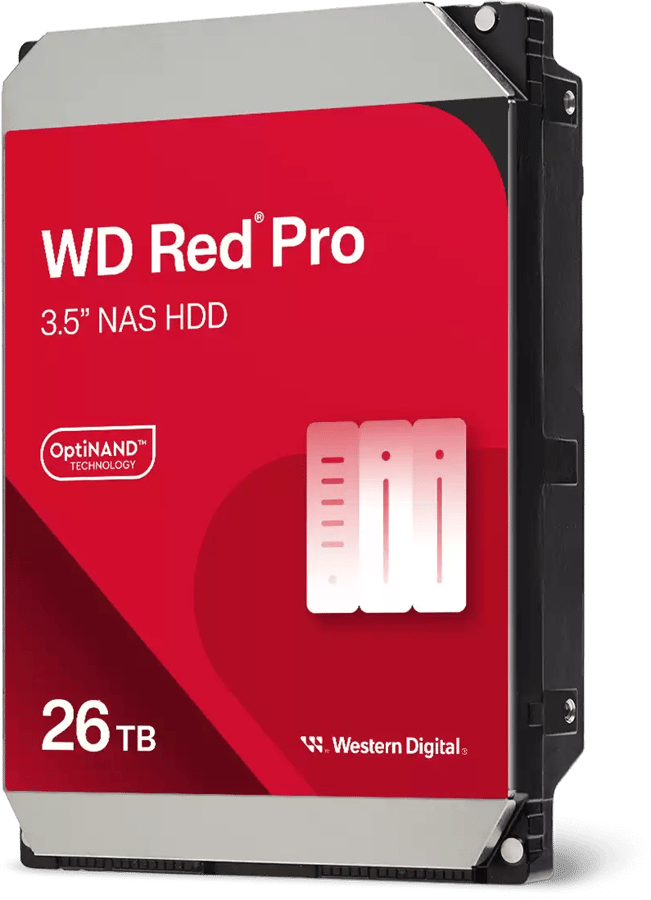 WD Red PRO 26TB 7200rpm 512MB (2025)