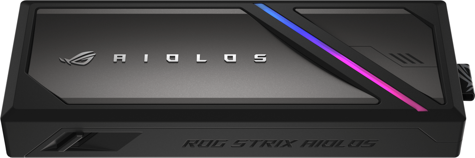 ASUS ROG Strix Aiolos M.2 NVMe SSD kabinett USB-C 3.2 Gen 2x2