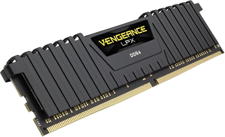 Corsair 16GB (1x16GB) DDR4 3000Mhz CL16 Vengeance LPX Svart