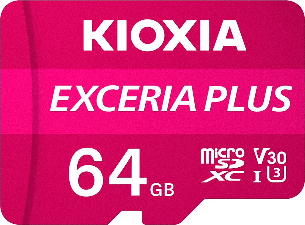 Kioxia Exceria Plus MicroSD 64GB