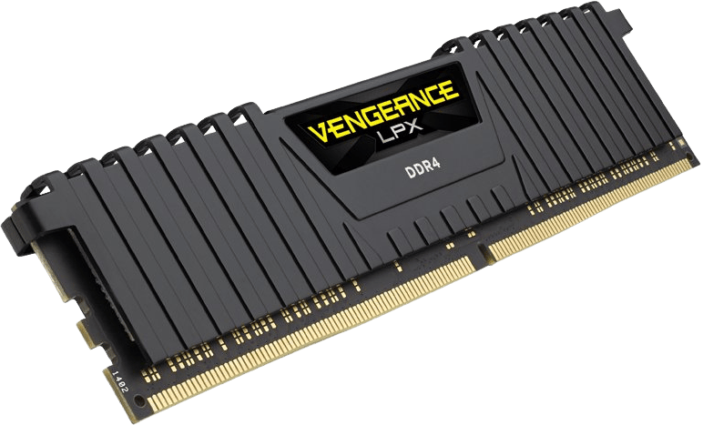Corsair 16GB (2x8GB) DDR4 3200Mhz CL16 Vengeance LPX Svart