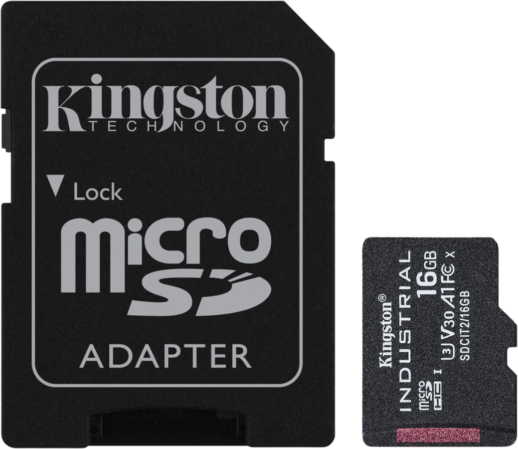 Kingston microSD 16GB Industrial A1