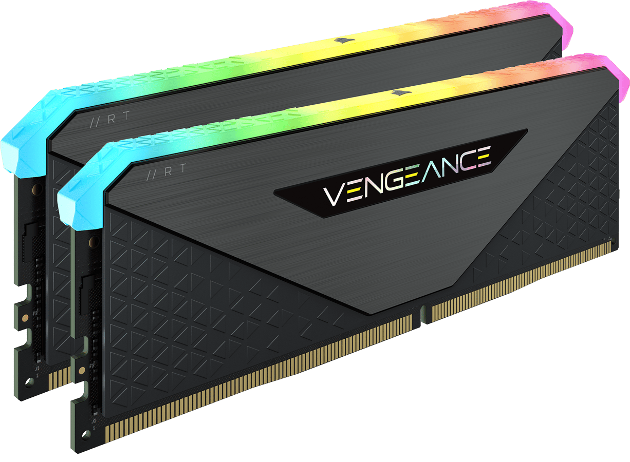 Corsair 32GB (2x16GB) DDR4 3600MHz CL18 Vengeance RGB RT Svart